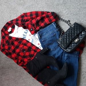 Levi's 711 Skinny Cobalt Overboard dark wash jeans - Size 30